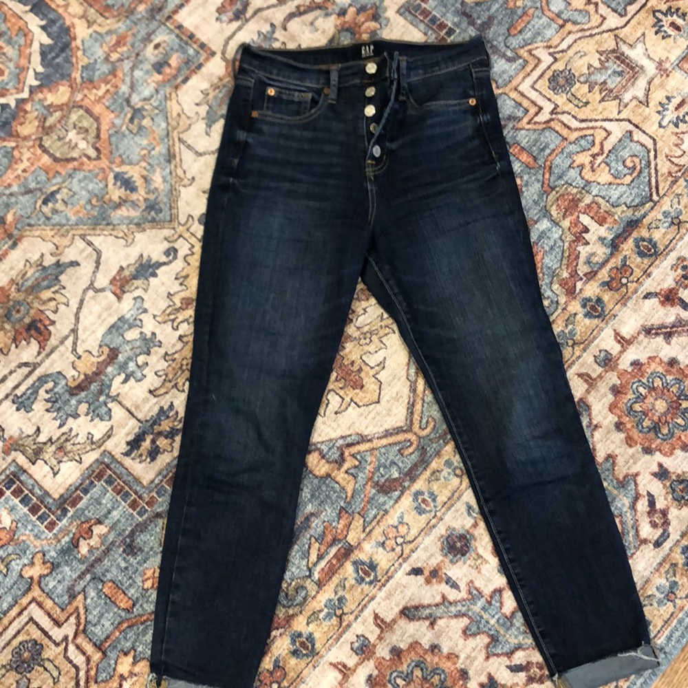 GAP 1969 True Skinny 4/27 Regular👖Jeans / Hi Rise